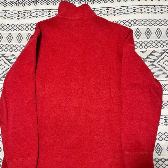 Polo Ralph Lauren 1/4 Zip Sweater - Red - Picture 2 of 3